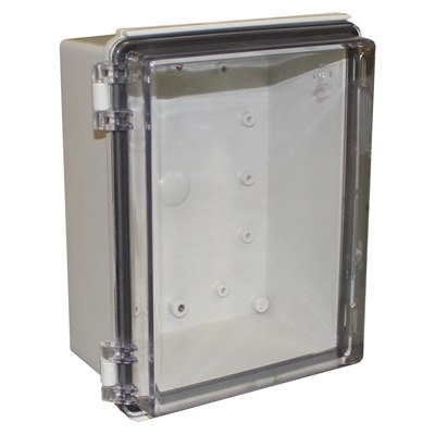 CHDX8-225C Clear lid enclosure 220x170x110mm