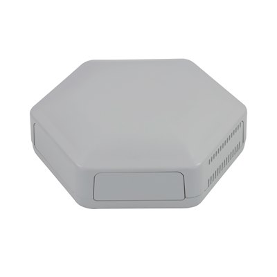 CBHEX1-51-GY 5 x Solid & 1 x Vented Panel Grey Enclosure