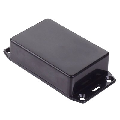 1591AFLBK Flanged Flame Retardant Enclosure 100Lx50Wx21H