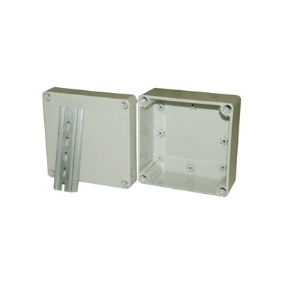 BN12E Grey Lid ABS Enclosure 125x125x75