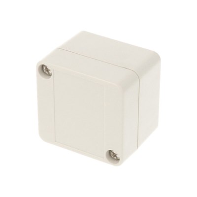 Hammond 1555AGY Watertight ABS Enclosure; Styled Lid; 52 x 50 x 40mm