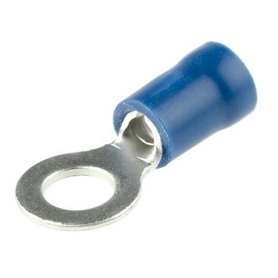 Blue 30A M4 Ring Terminal 4.3mm