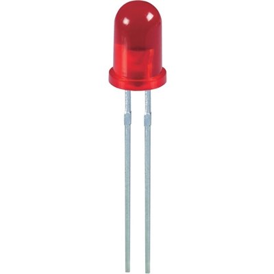 5mm flashing LED - Red L-56BHD