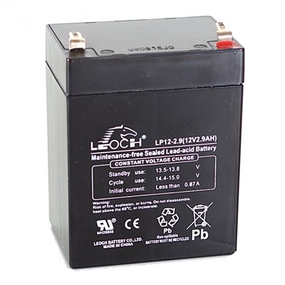 12V 2.9Ah Lead-Acid Battery