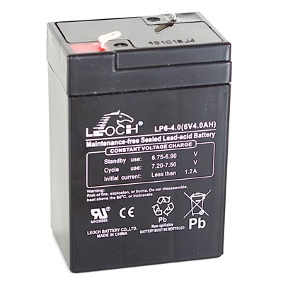 6V 4.0Ah Lead-Acid Battery