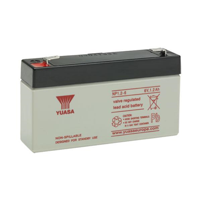6V 1.2Ah Yuasa NP Series SLA Battery