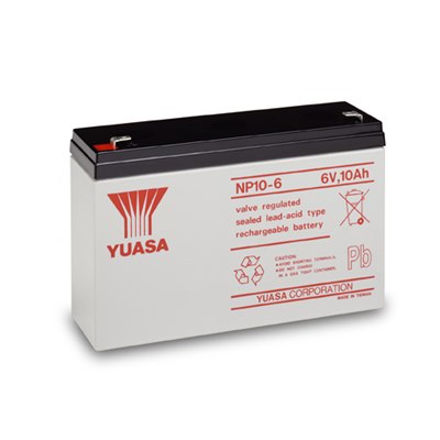 6V 10Ah Yuasa NP Series SLA Battery