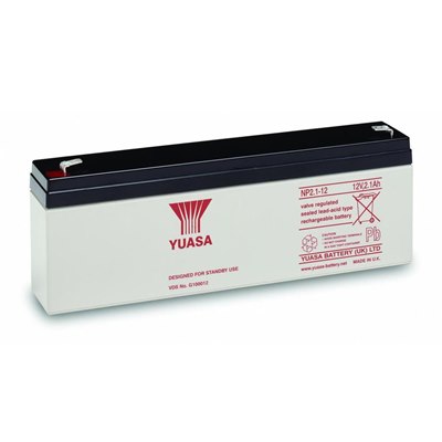 12V 2.1AhYuasa NP series  SLA Battery