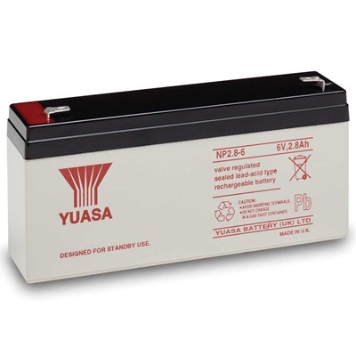 6V 2.8Ah Yuasa NP Series SLA Battery