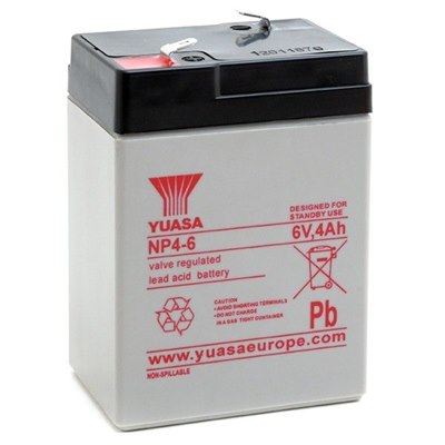 6V 4.0Ah Yuasa NP Series SLA Battery
