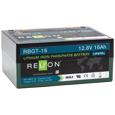 RBGT-16 12V 16Ah Lithium Iron Battery