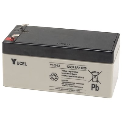 12V 3.2Ah Yuasa Yucel Y Series SLA Battery